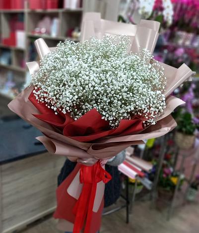 Букет цветов из: Гипсофила в Калистово