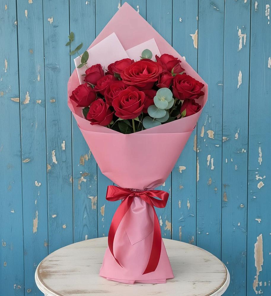 Букет цветов из: Розы в Калистово