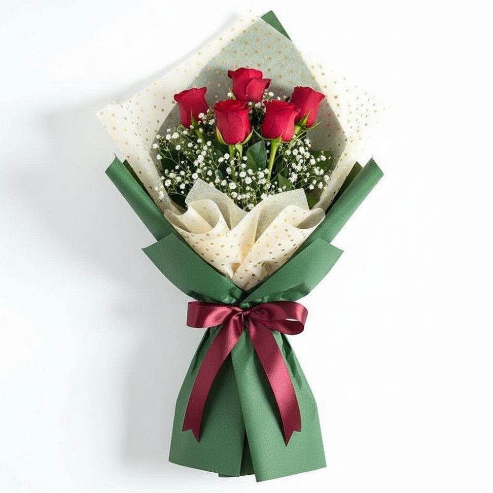 Букет цветов из: Розы в Калистово