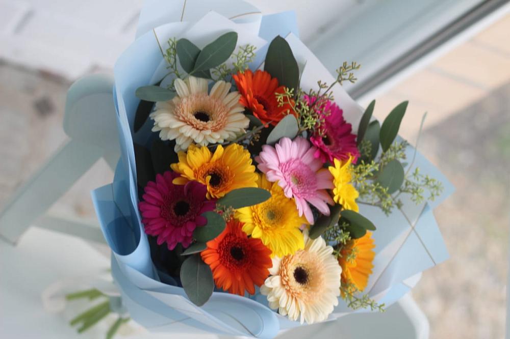 Букет цветов из: Герберы в Калистово