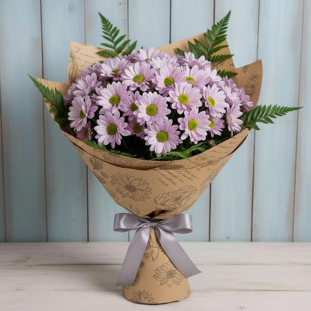 Букет цветов из: Хризантемы в Калистово