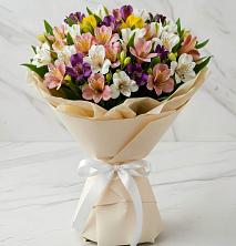 Букет цветов из:  Альстромерии в Калистово