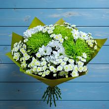 Букет цветов из:  Хризантемы #REPLACE_PRED# Калистово