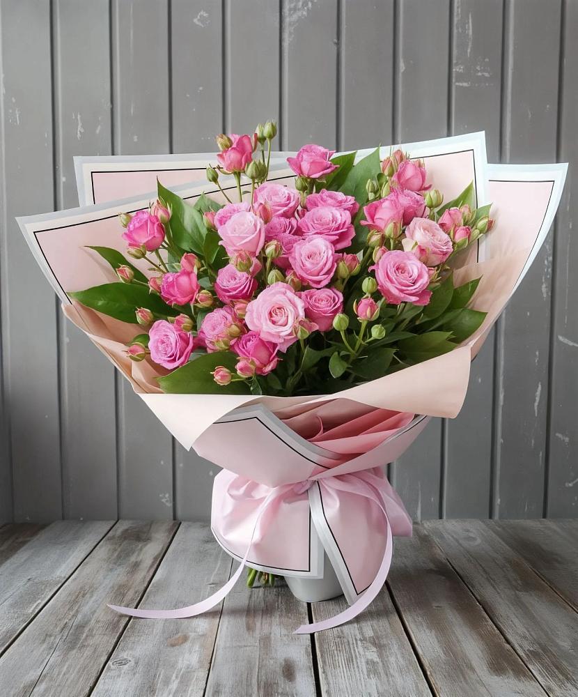 Букет Розовый кустик в Калистово