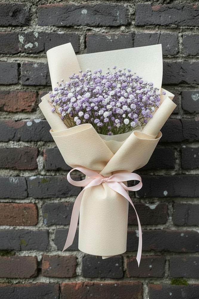 Букет цветов из: Гипсофила в Калистово