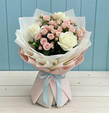 Букет цветов из:  Розы в Калистово