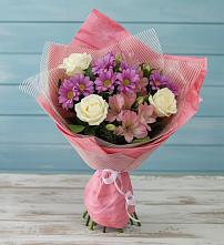Букет цветов из:  Герберы в Калистово