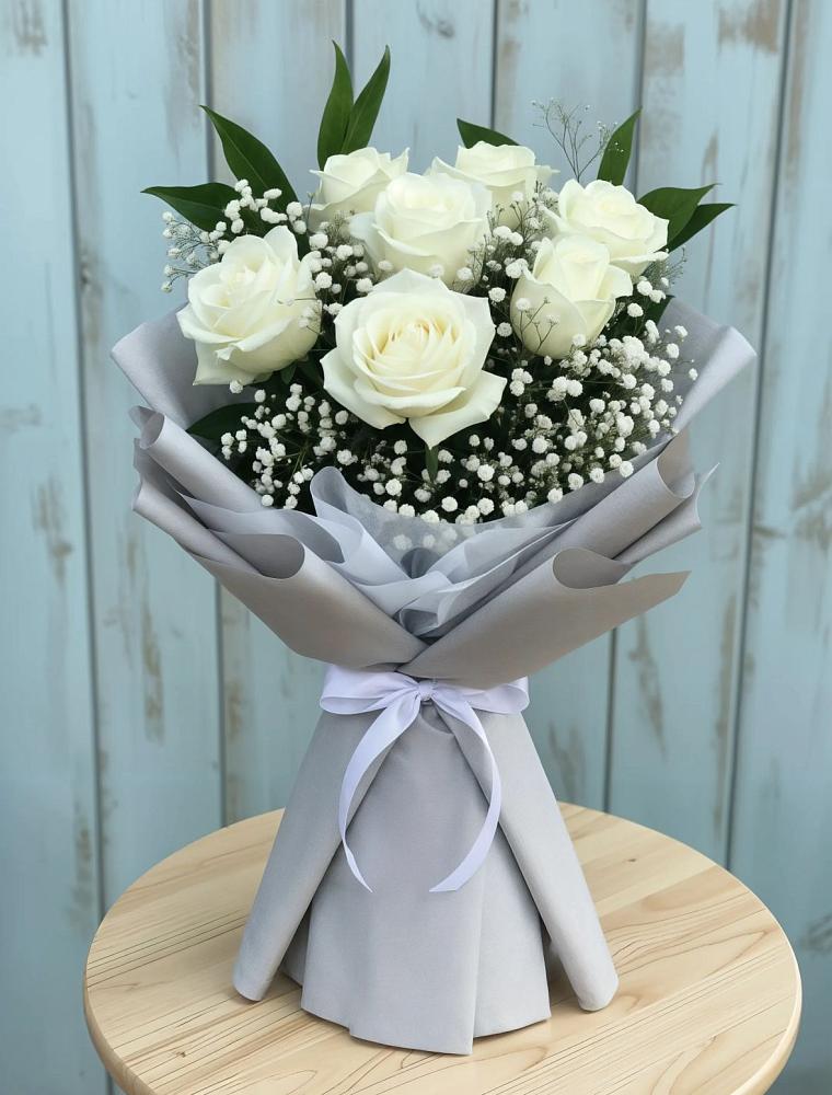 Букет цветов из: Розы в Калистово