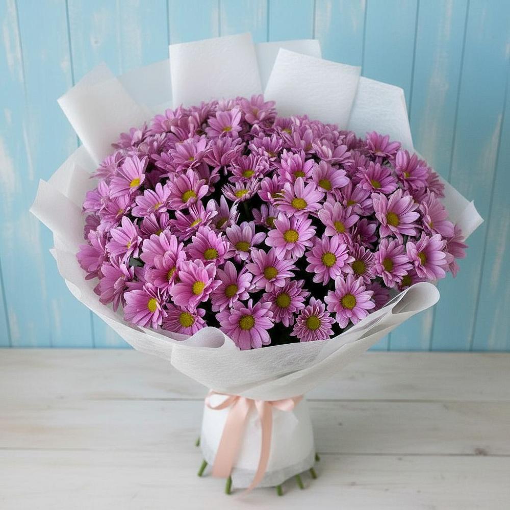 Букет цветов из: Хризантемы в Калистово
