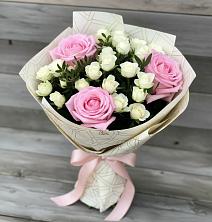 Букет цветов из:  Розы в Калистово