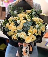Букет цветов из:  Розы и Лизиантусы #REPLACE_PRED# Калистово