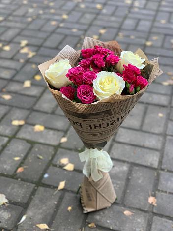 Букет цветов из: Розы в Калистово