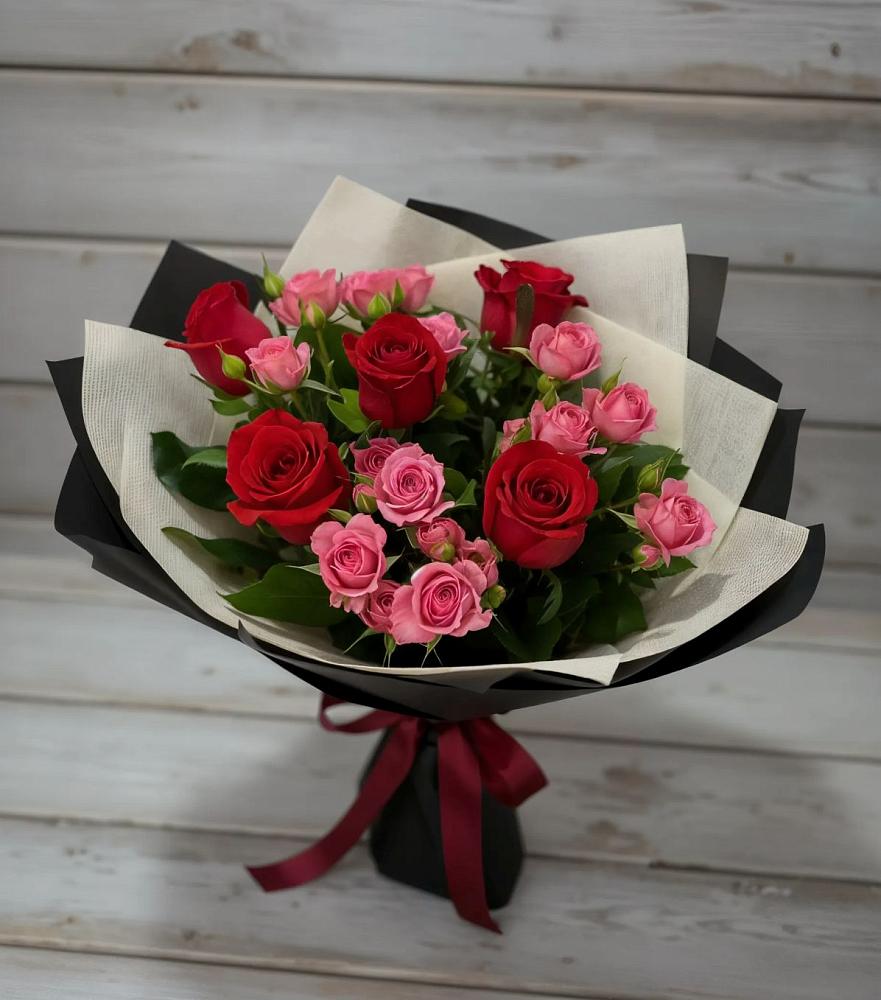 Букет цветов из: Розы в Калистово