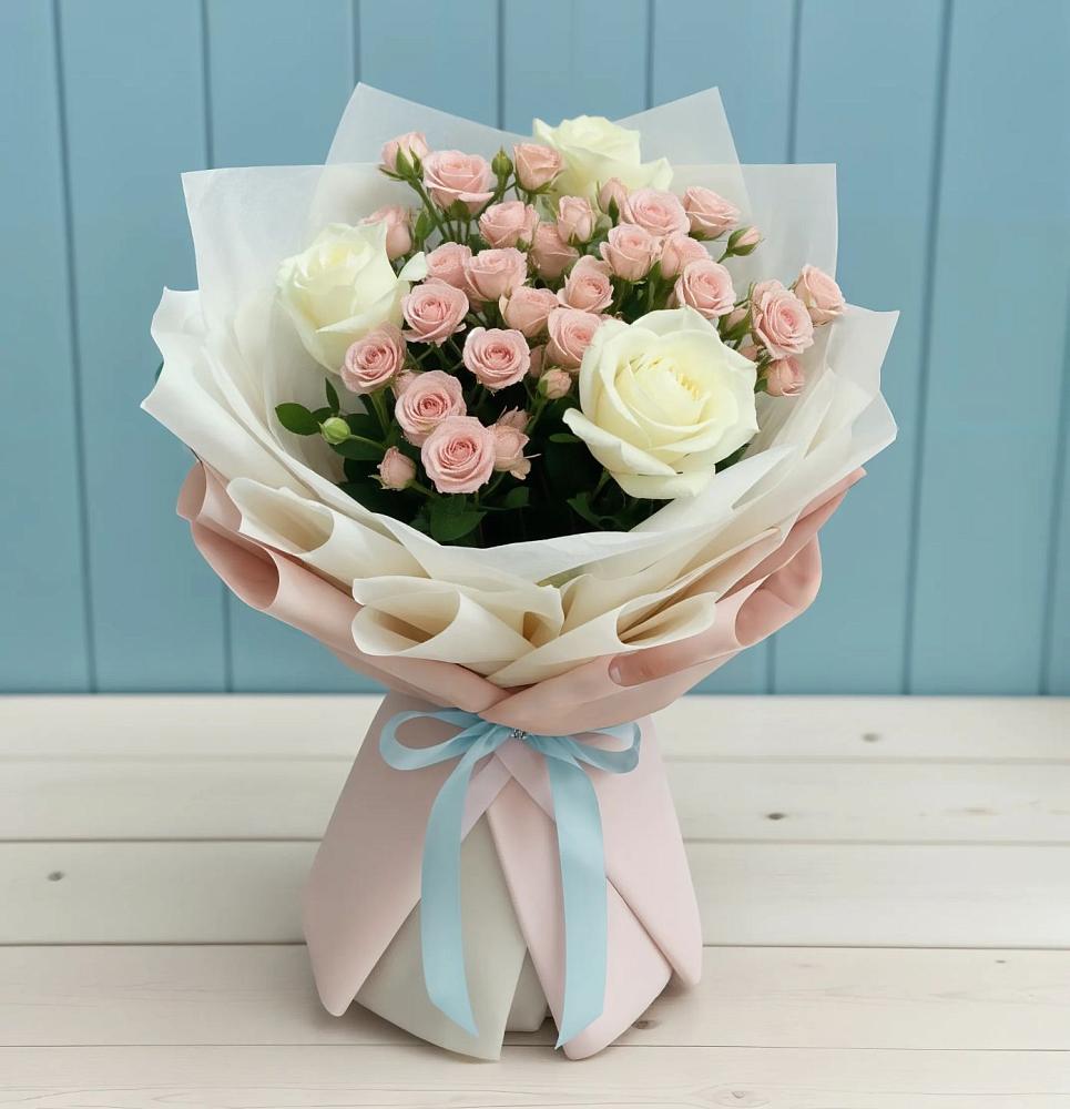 Букет цветов из: Розы в Калистово