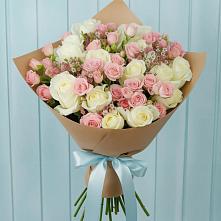 Букет цветов из:  Розы в Калистово