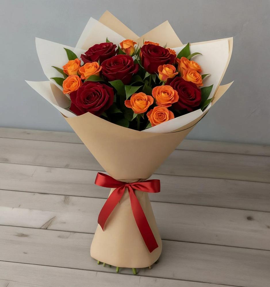 Букет Любовь и восторг в Калистово